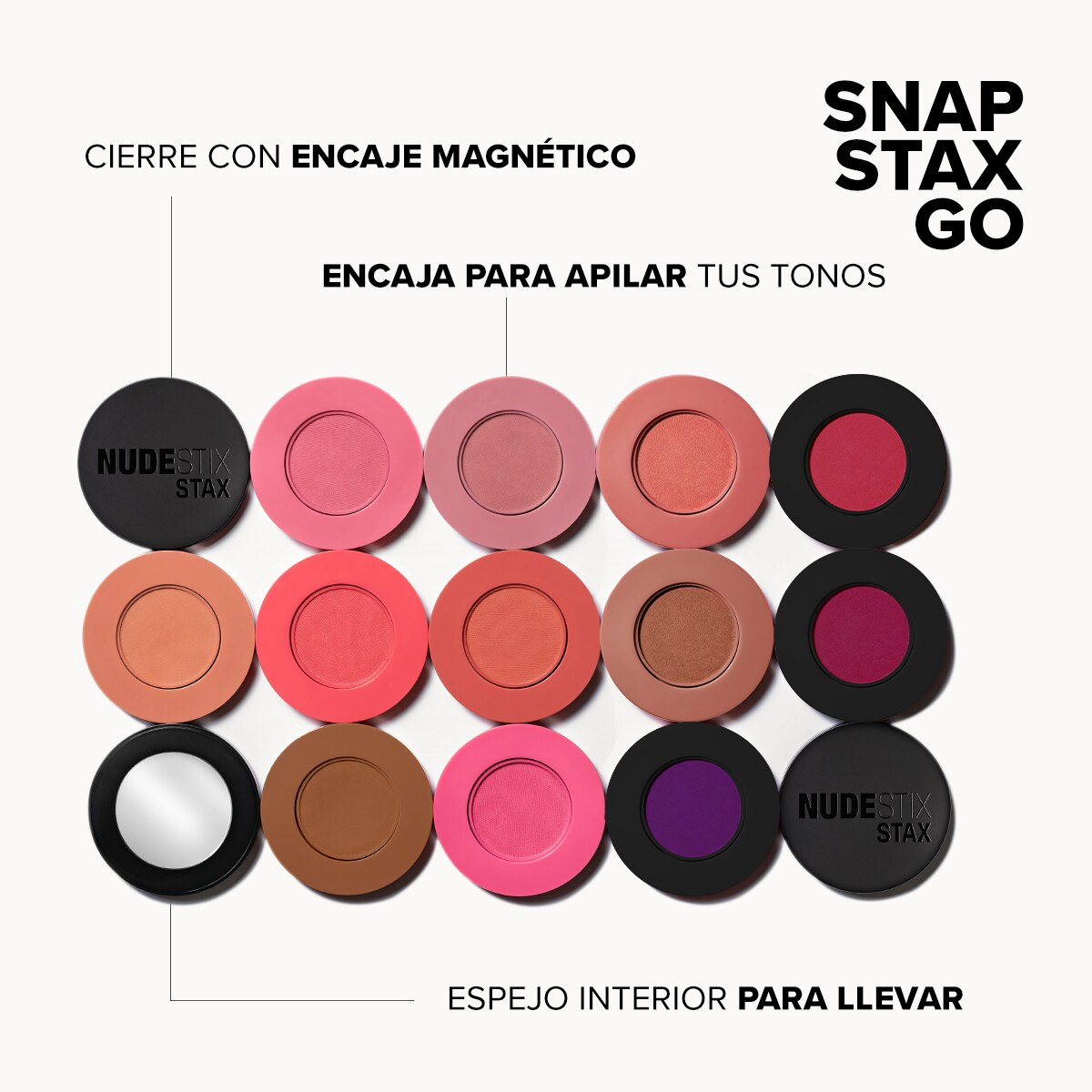 NUDESTIX STAX ALL OVER COLOR BLUSH BALM (RUBOR EN CREMA PARA ROSTRO)